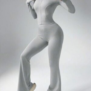 Ensemble legging gris